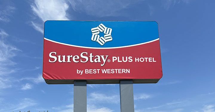 The Sure Stay Hotel on Wolf Road in Colonie. Photo by Amy Modesti/ Spotlight News