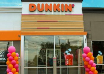 The exterior of the Latham Dunkin' Donuts, Friday, June 23,2023