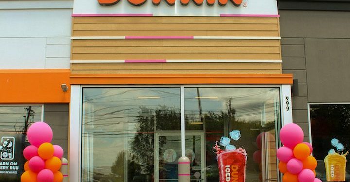 The exterior of the Latham Dunkin' Donuts, Friday, June 23,2023