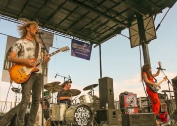 Local rock favorites Plush and Super 400 rocked Jennings Landing for the Alive at 5 Concert Series Thursday, July 6,2023.