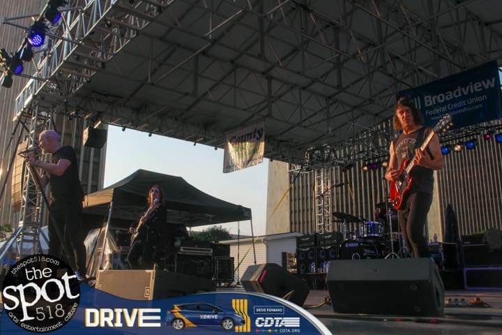 Spin Doctors headlining the Capital Concert Series at Empire State Plaza, Wednesday,July 12, 2023.
