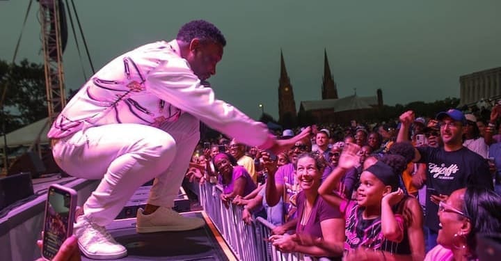 Capital Concert Series closed out with music from Black Sheep, Roxanne Shante, and Big Daddy Kane at Empire State Plaza, Wednesday, August 2.