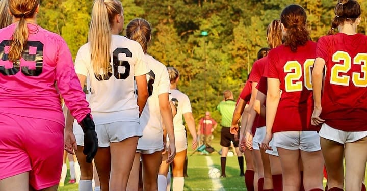 On October 3 the Colonie girls Soccer Team celebrated Senior night and took on Ballston Spa.