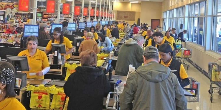 The Shoprite on Central Avenue on opening day in 2012