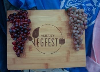 A charticurie board made for the Albany VegFest held at the Albany Capital Center in Albany, NY Sunday, Oct. 1,2023. Photo by Amy Modesti/TheSpot518
