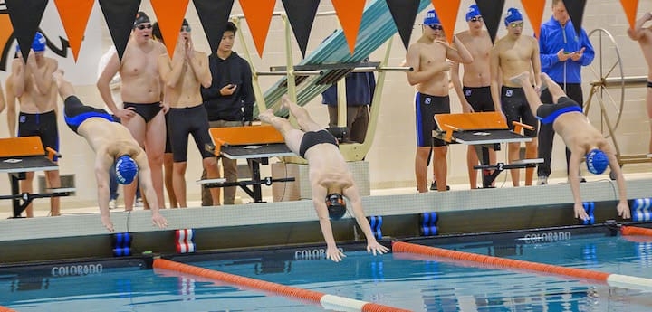 The Shaker High School boys Swimming and Diving team travelled to Bethlehem to take on the Eagles on January 5.