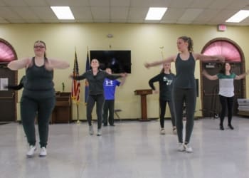 The Hill Country Cloggers celebrated St. Patrick's Day weekend with demonstration dances and raffles at the Mechanicville Senior Center on Saturday, March 16. Photo by Amy Modesti/TheSpot518